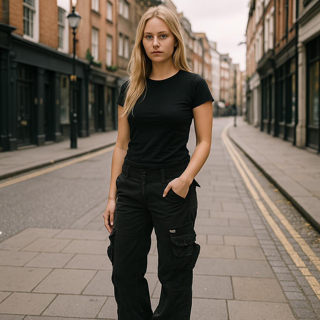 Irah Vintage cargobukser