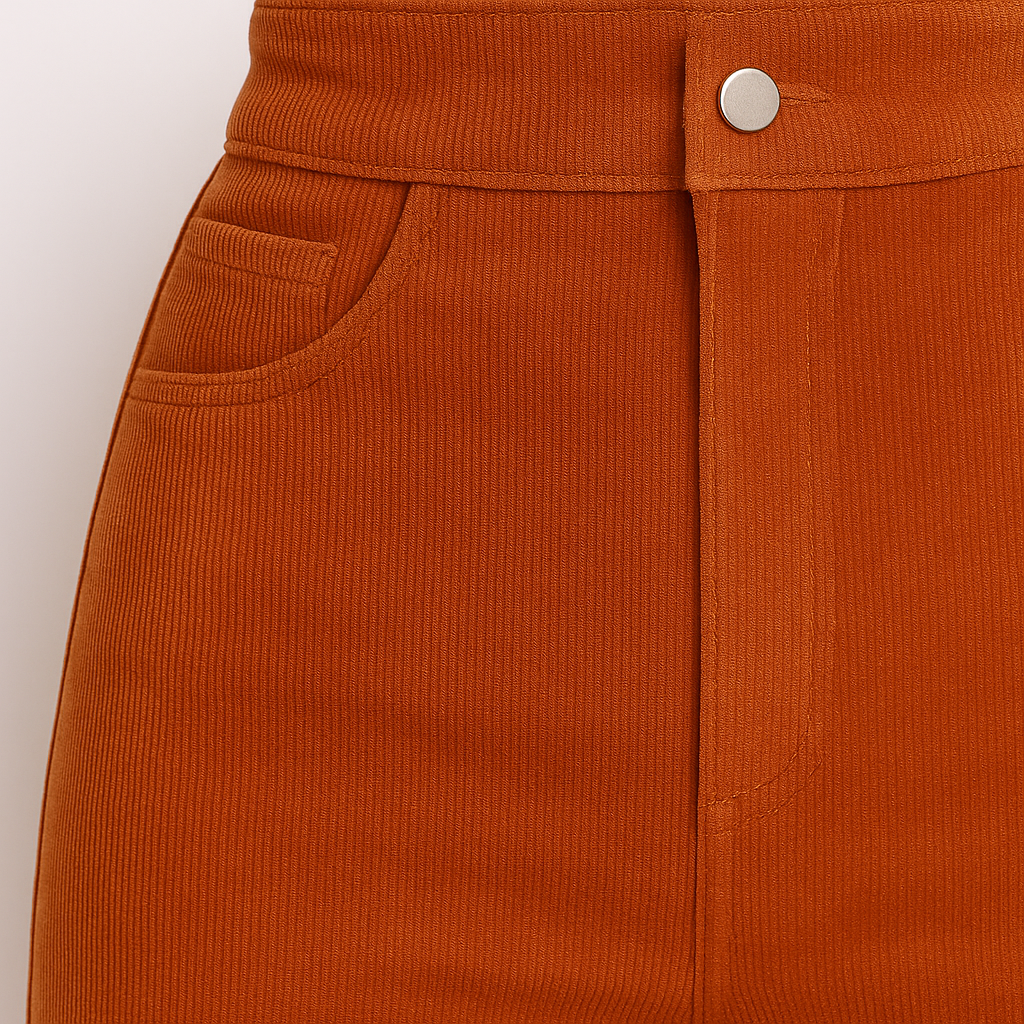 Irene Trendy bukser med høj talje og brede ben