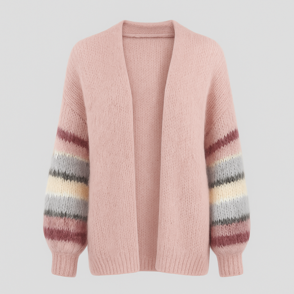 Jamina Trendy cardigan uden knapper