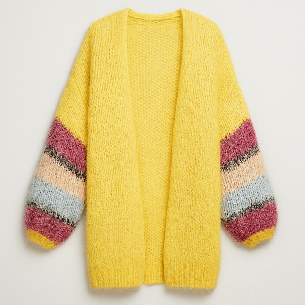 Jamina Trendy cardigan uden knapper