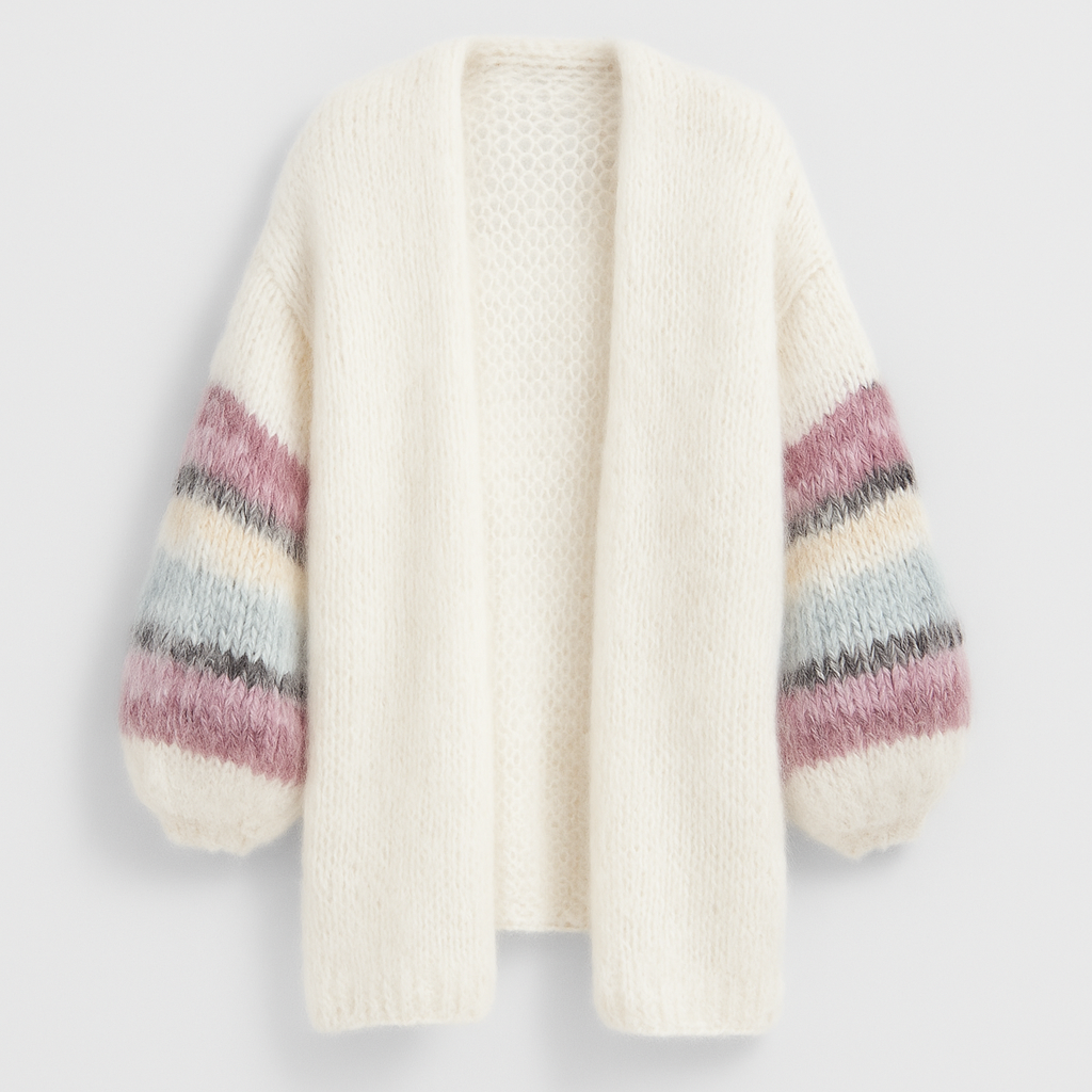 Jamina Trendy cardigan uden knapper