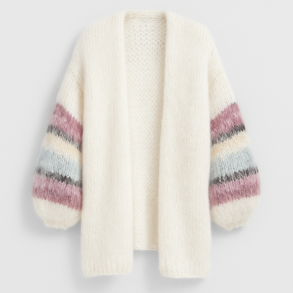 Jamina Trendy cardigan uden knapper