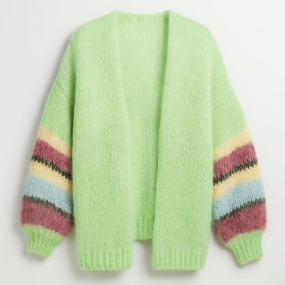 Jamina Trendy cardigan uden knapper