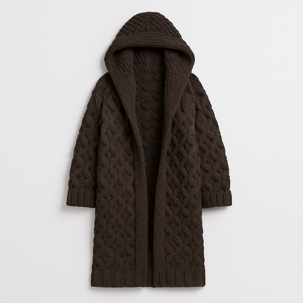 Janina Strikkede hættetrøjer