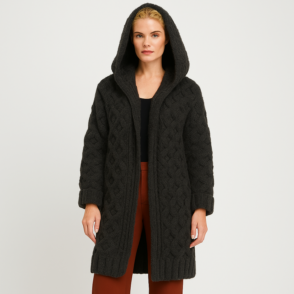 Janina Strikkede hættetrøjer