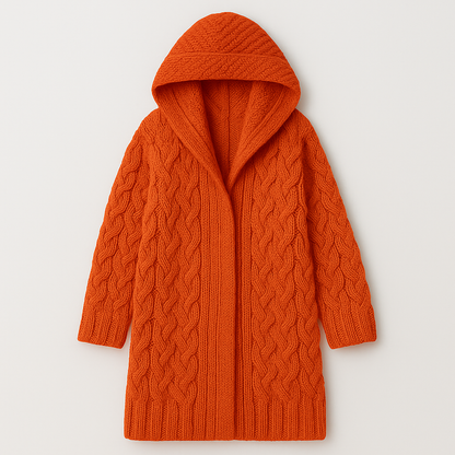 Janina Strikkede hættetrøjer