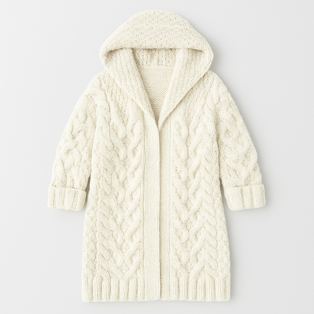 Janina Strikkede hættetrøjer