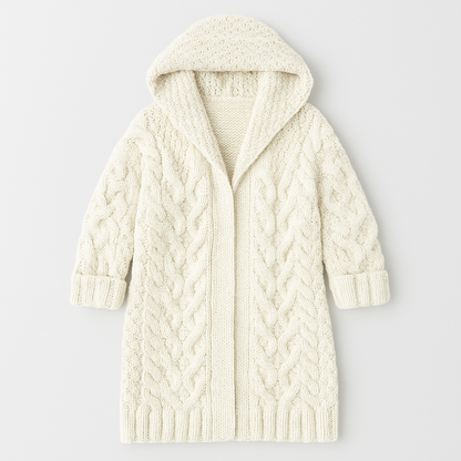 Janina Strikkede hættetrøjer