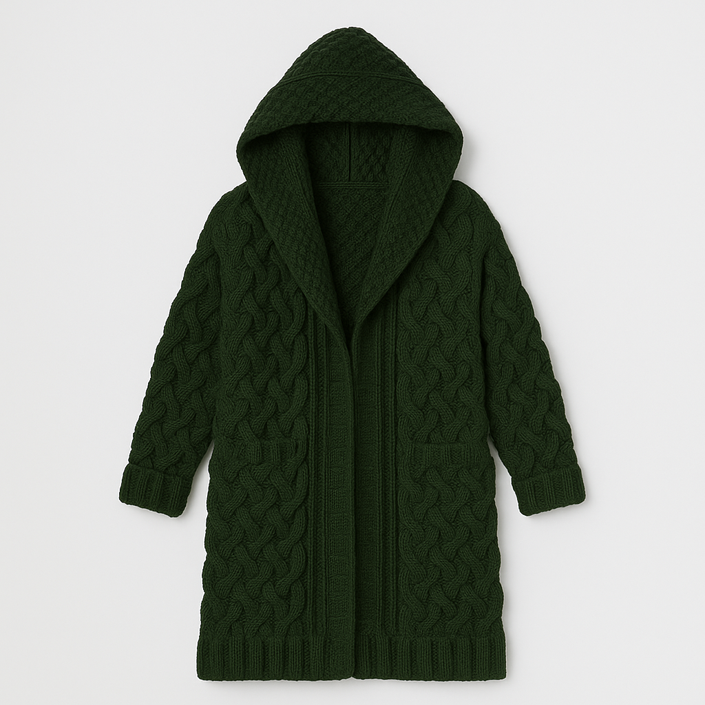 Janina Strikkede hættetrøjer