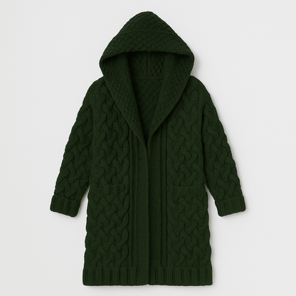 Janina Strikkede hættetrøjer