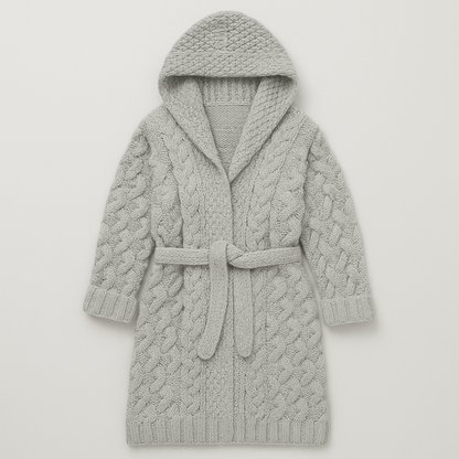 Janina Strikkede hættetrøjer