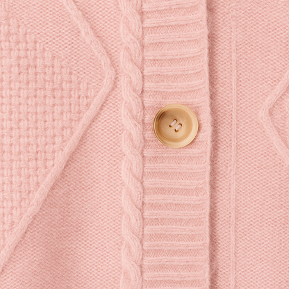 Janneth Afslappet lang cardigan