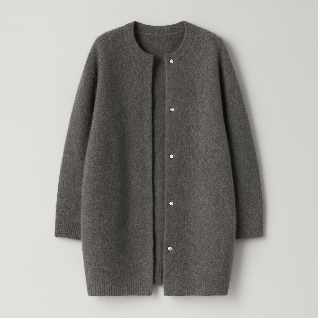 Katrine Overdimensioneret Strikket Cardigan