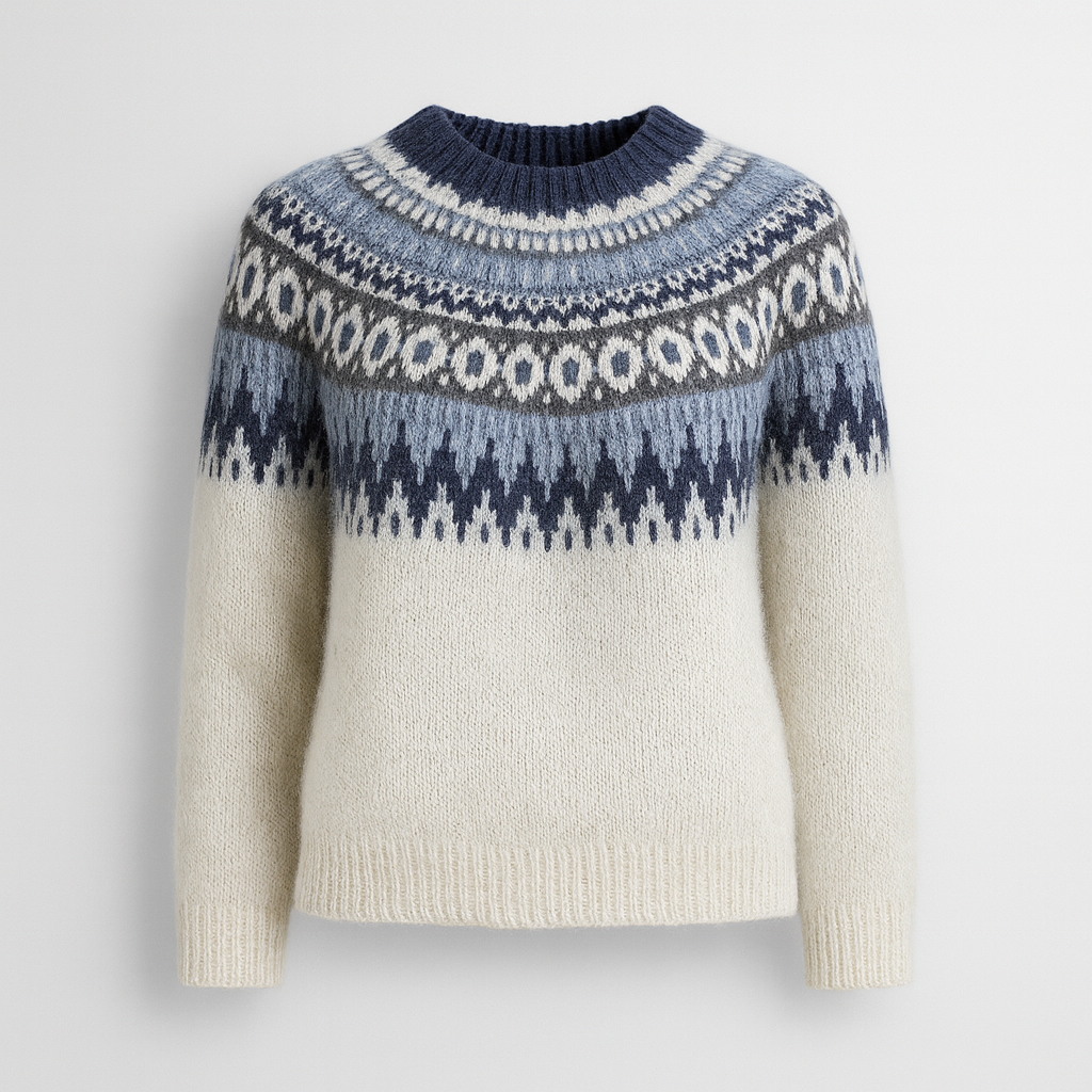Kirstine Nordisk Strikket Sweater