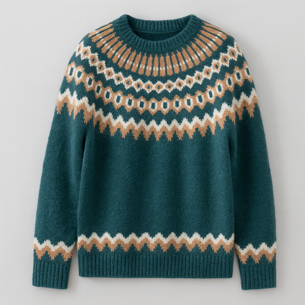 Kirstine Nordisk Strikket Sweater