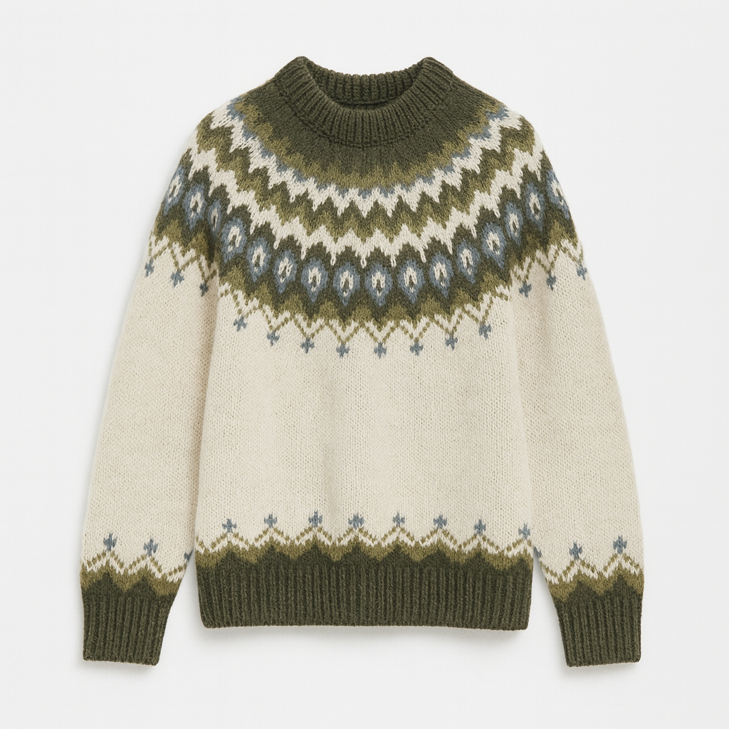 Kirstine Nordisk Strikket Sweater
