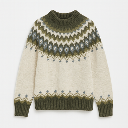 Kirstine Nordisk Strikket Sweater