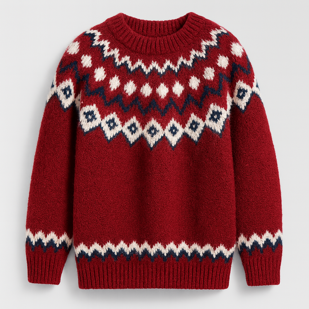 Kirstine Nordisk Strikket Sweater
