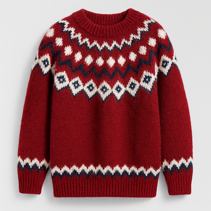 Kirstine Nordisk Strikket Sweater