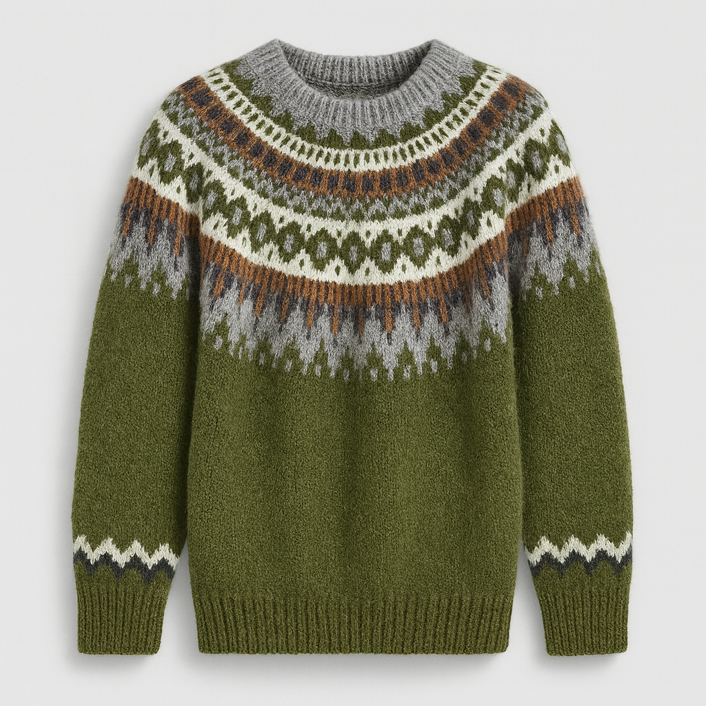 Kirstine Nordisk Strikket Sweater