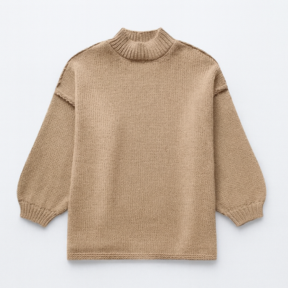 Line Oversized Striktrøje