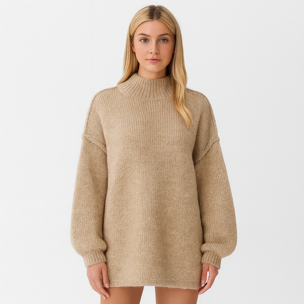 Line Oversized Striktrøje