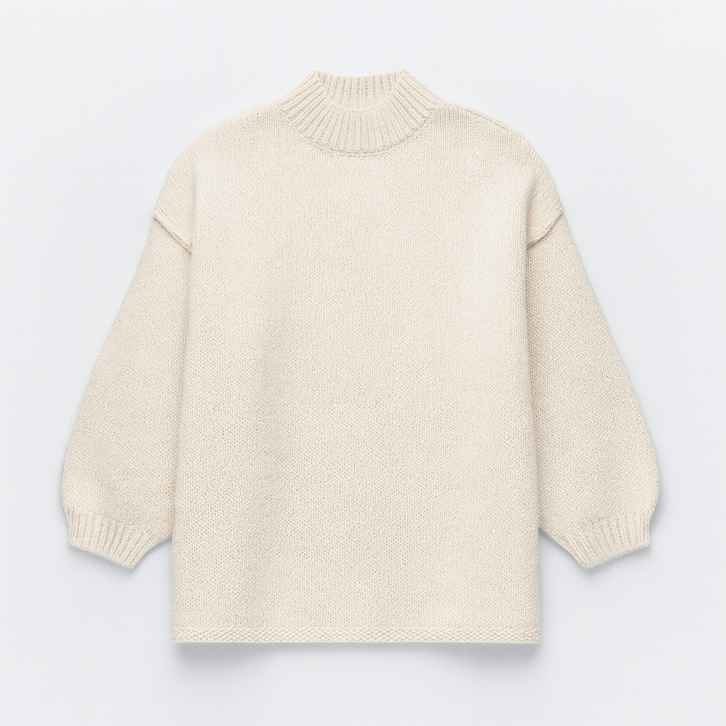 Line Oversized Striktrøje