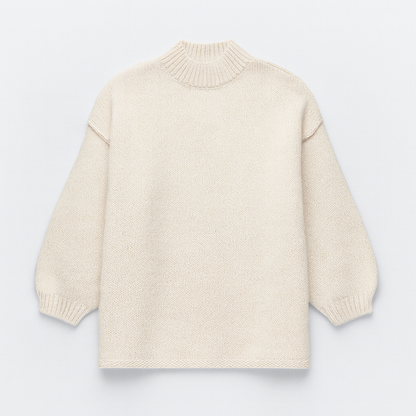 Line Oversized Striktrøje
