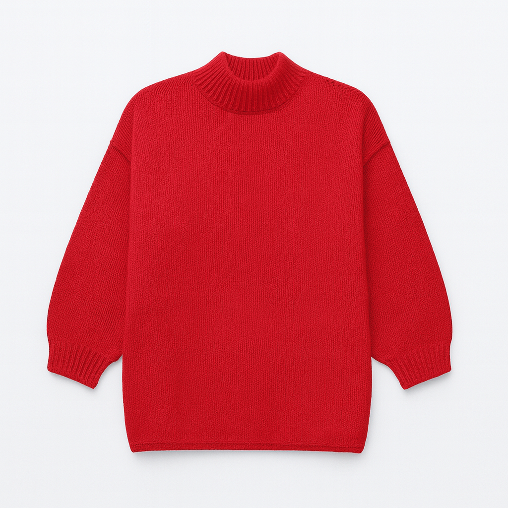 Line Oversized Striktrøje
