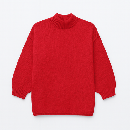 Line Oversized Striktrøje