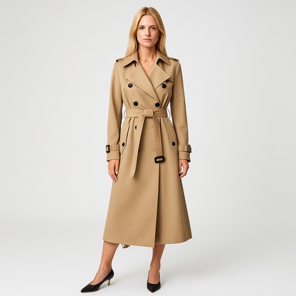Lisette Klassisk trenchcoat