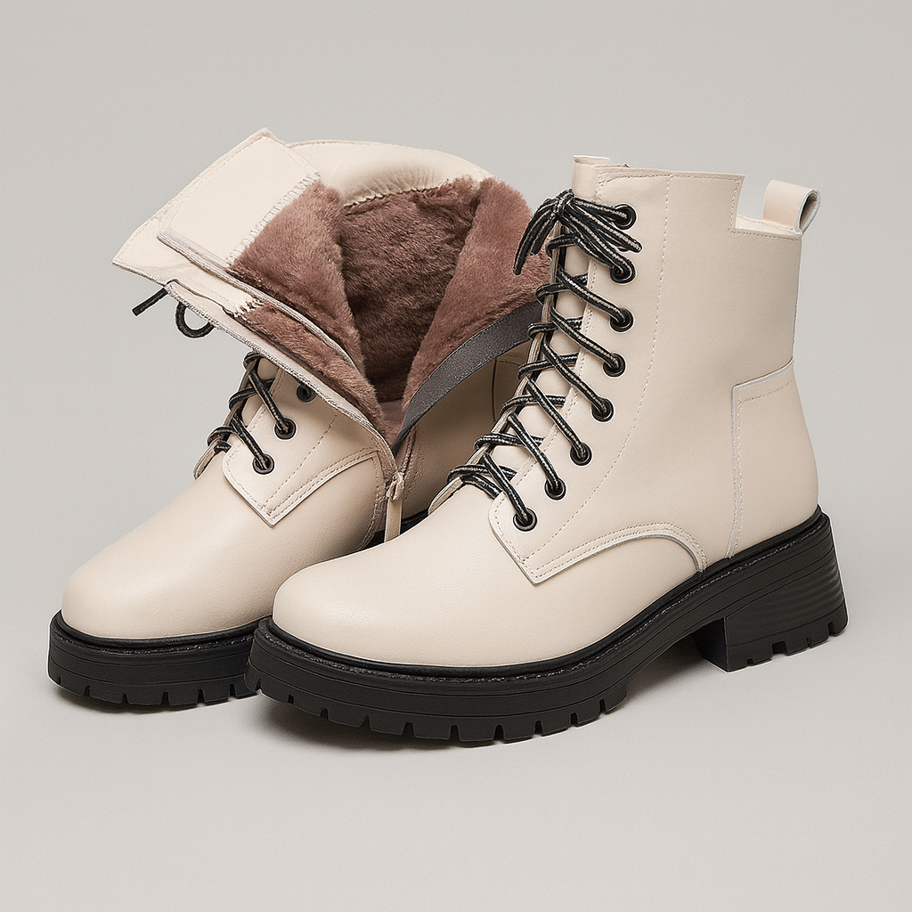 Liva Forede Snørestøvler Dame