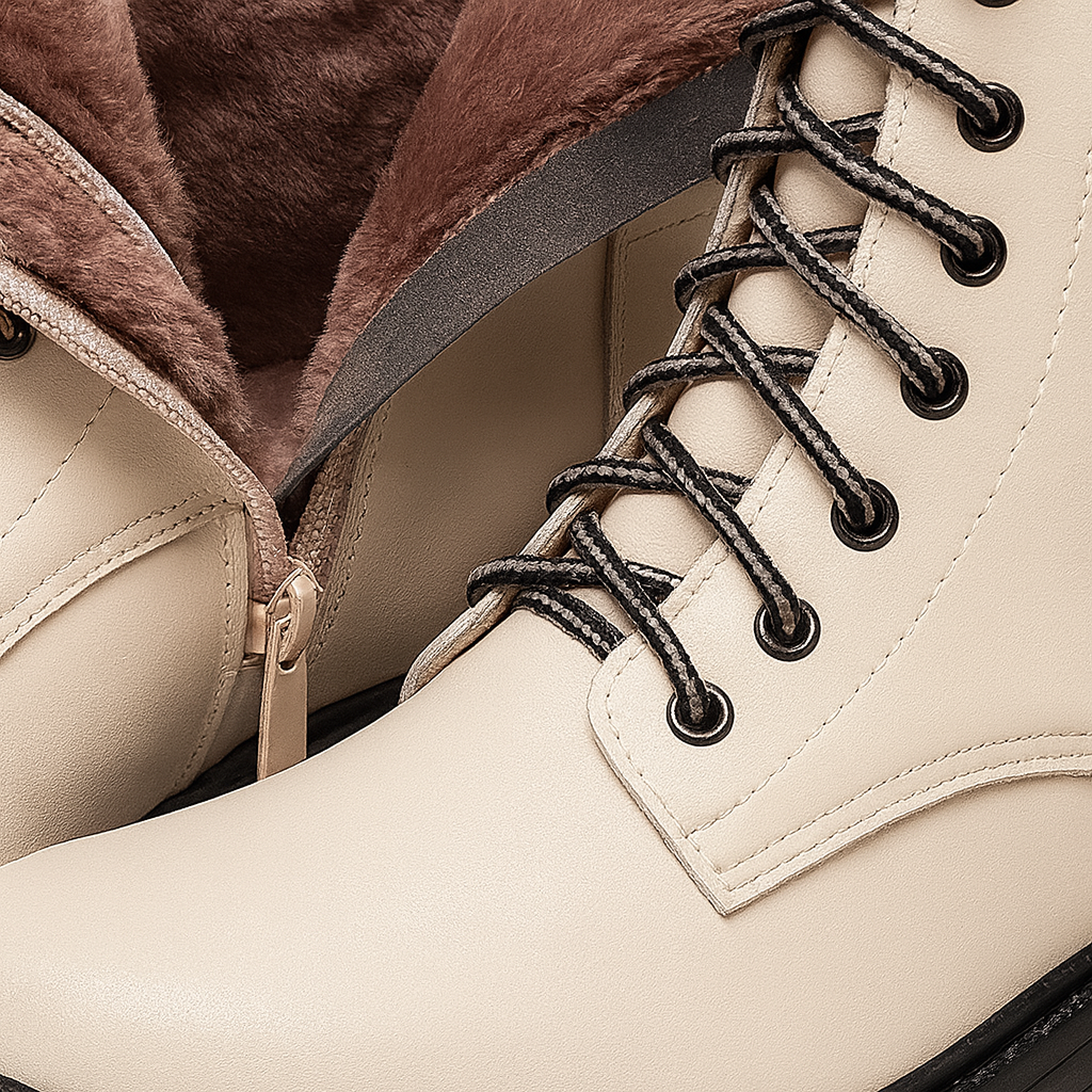 Liva Forede Snørestøvler Dame