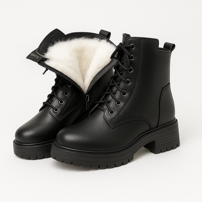 Liva Forede Snørestøvler Dame