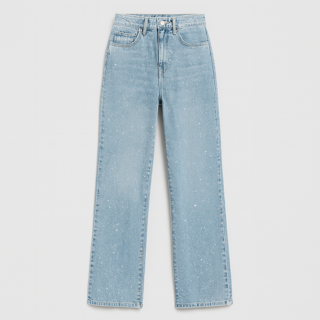 Liva Jeans med glimmer