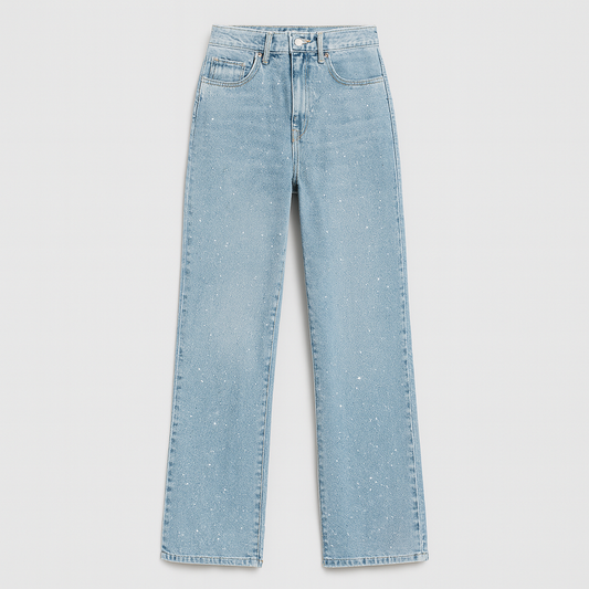 Liva Jeans med glimmer