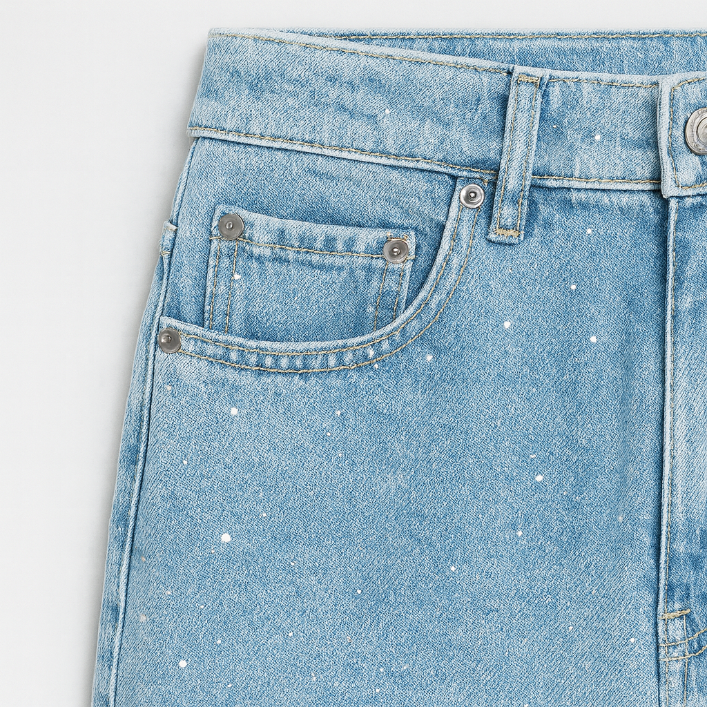 Liva Jeans med glimmer