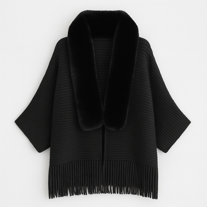 Maja Faux Fur Sjal