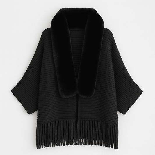 Maja Faux Fur Sjal