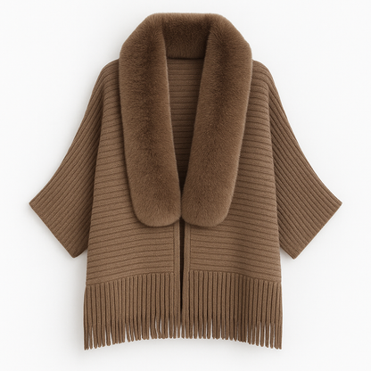 Maja Faux Fur Sjal