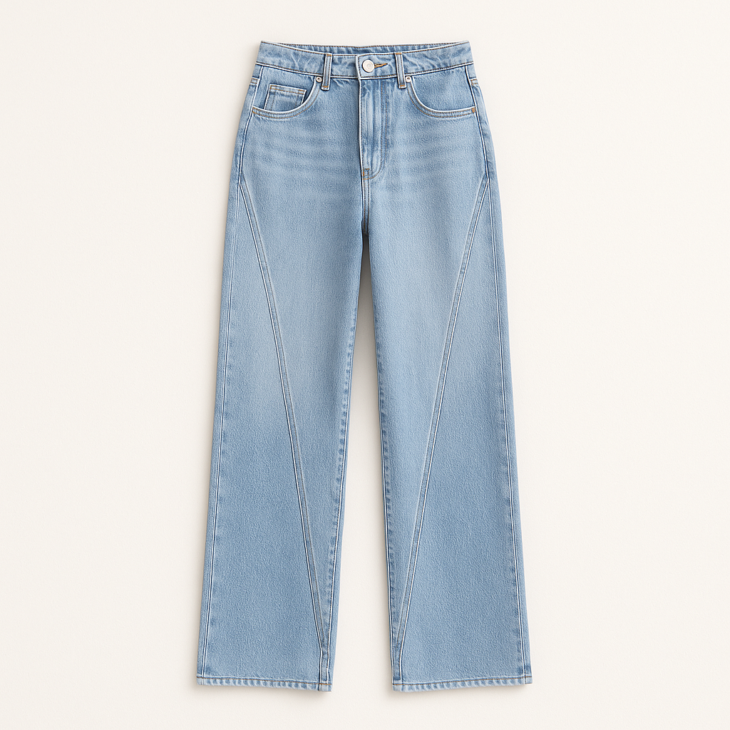 Malou Jeans med brede ben