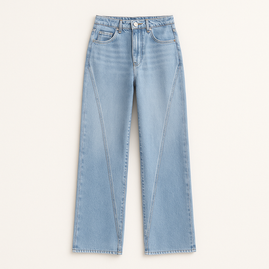 Malou Jeans med brede ben