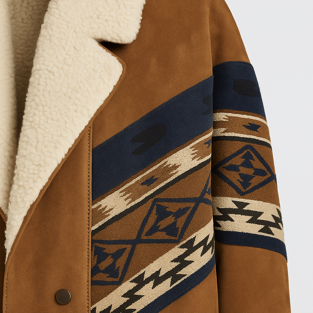 Marja Boho-stil oversized jakke