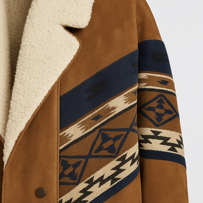 Marja Boho-stil oversized jakke