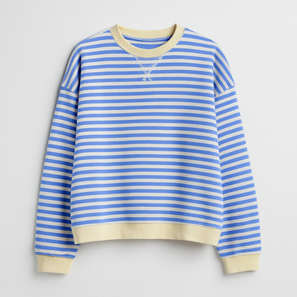 Nadia Overdimensioneret Stribet Sweater