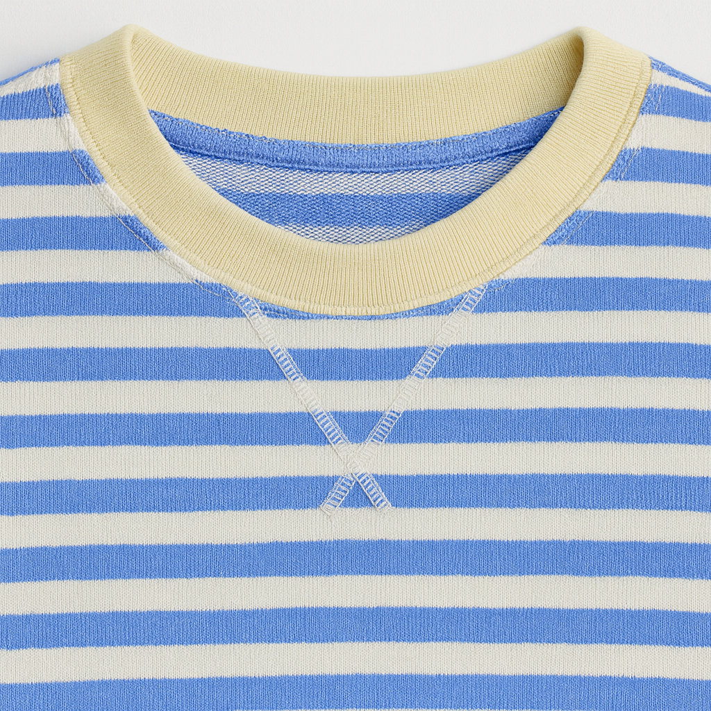 Nadia Overdimensioneret Stribet Sweater