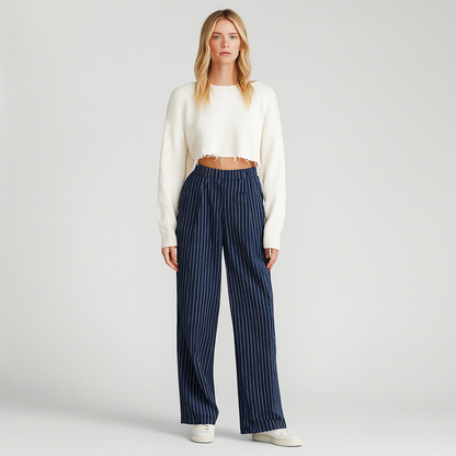 Ottilie Stribede bukser med