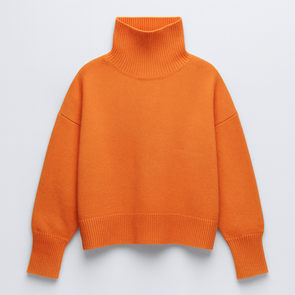 Sofie Rullekravesweater