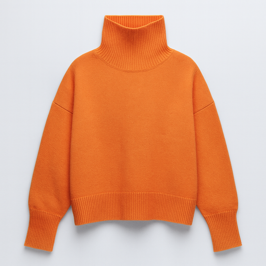 Sofie Rullekravesweater