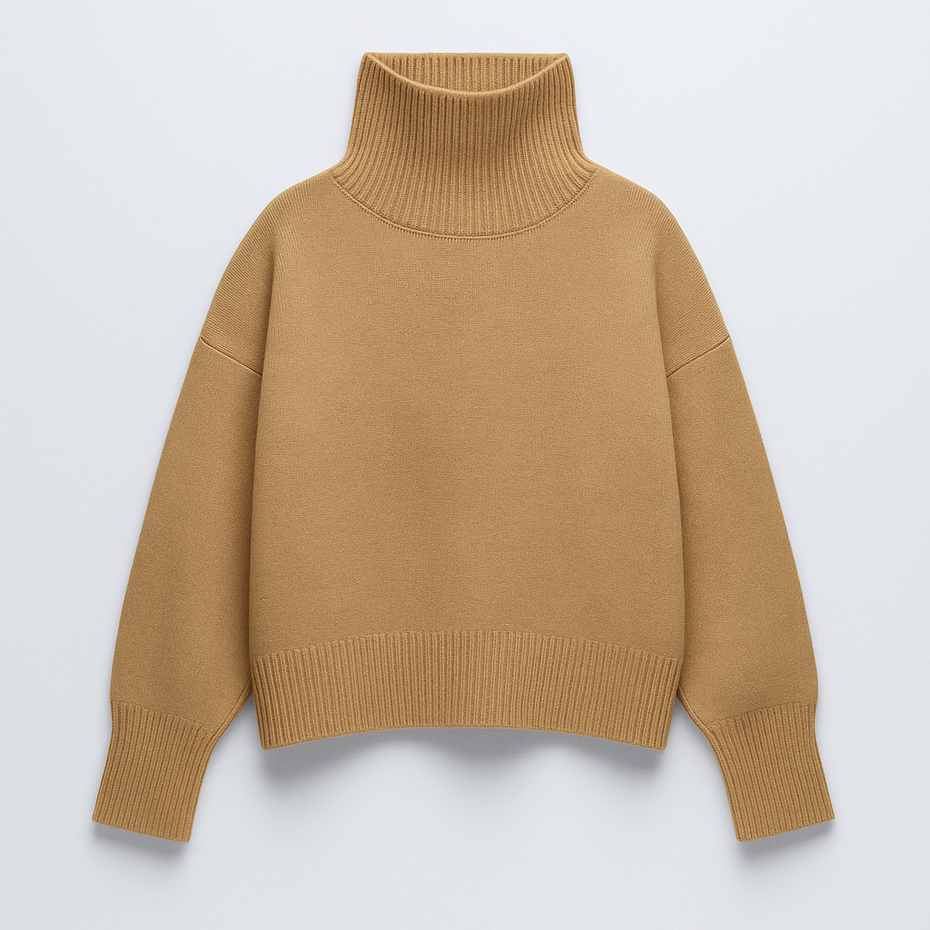 Sofie Rullekravesweater